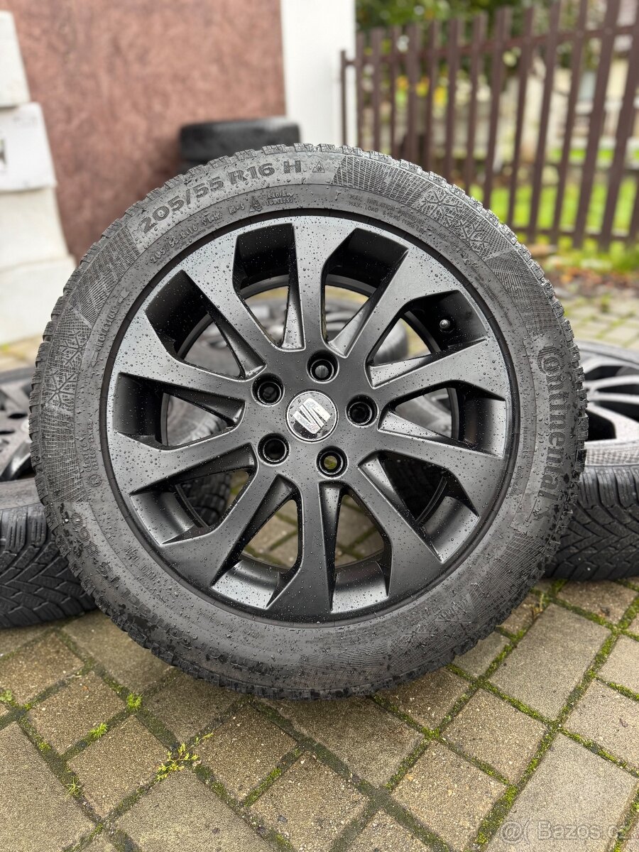 ORIGINÁL Alu SEAT, Škoda, Volkswagen R16, 5x112 - TOP STAV