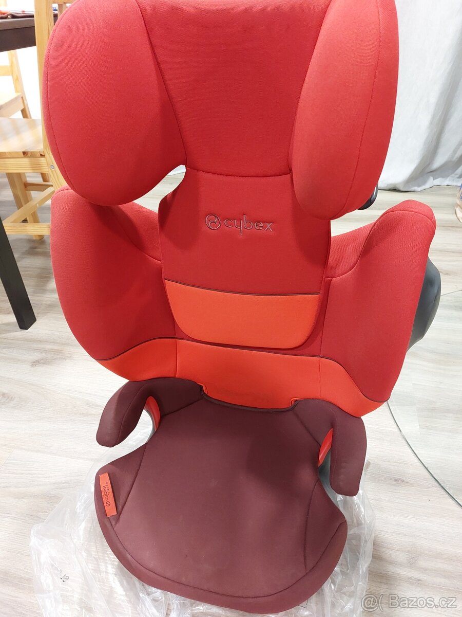 CYBEX Solution M-fix SL/Rumba Red-dark red