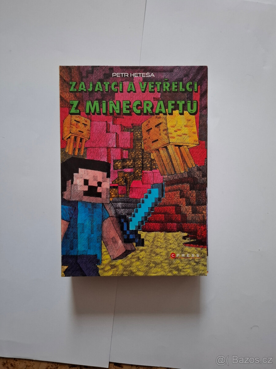 Sada knih Zajatci a Vetřelci z Minecraftu – dárkový box