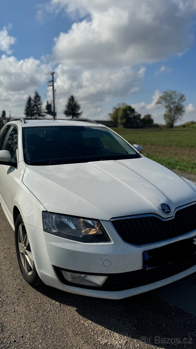 Škoda octavia 3 combi bílá