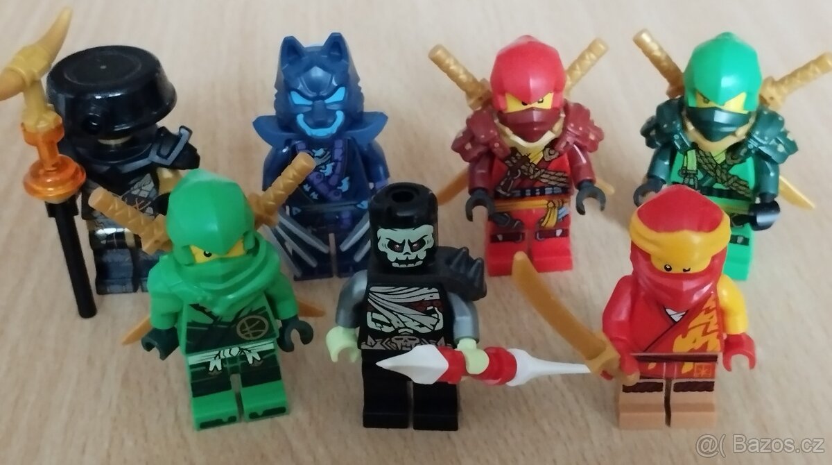 Lego minifigurky Ninjago