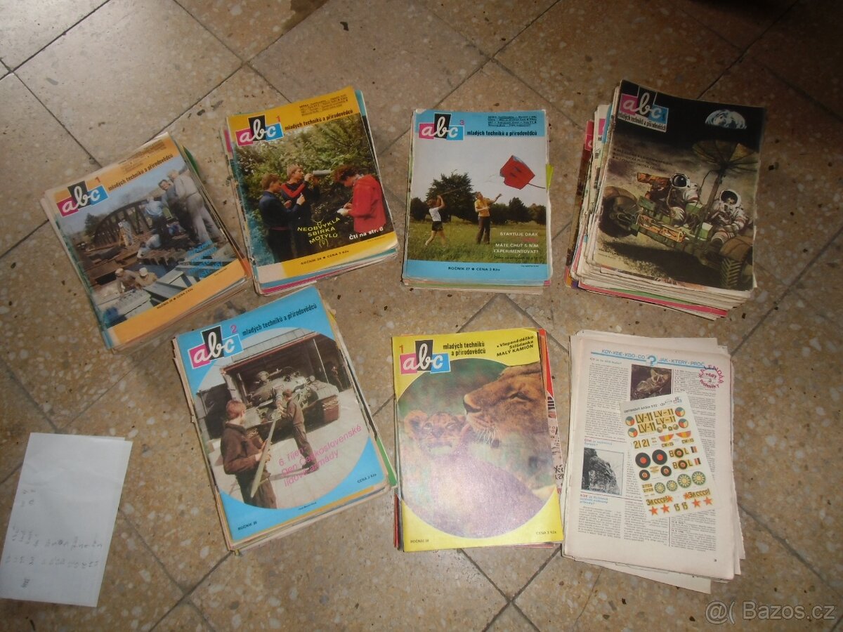 Časopisy ABC 1972 až 1989