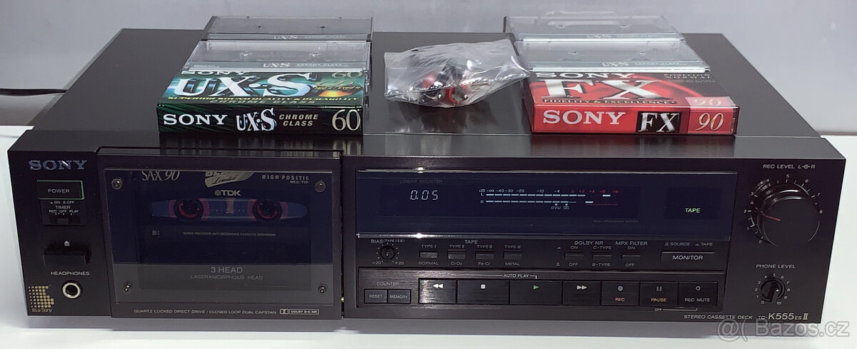 SONY TC-K555ESII Stereo Cassette Deck / Rarita