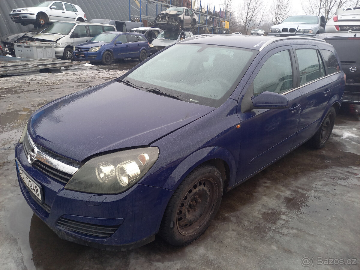 Opel Astra H 1.6 16V ( Z16XEP ) 77kW r.2005 modrá Z20Z