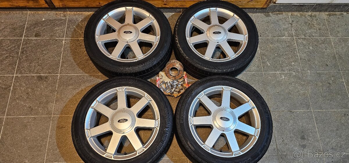 16" lité disky Ford rozteč 4x108, 6,5x16", ET52,5-zašlu 168.