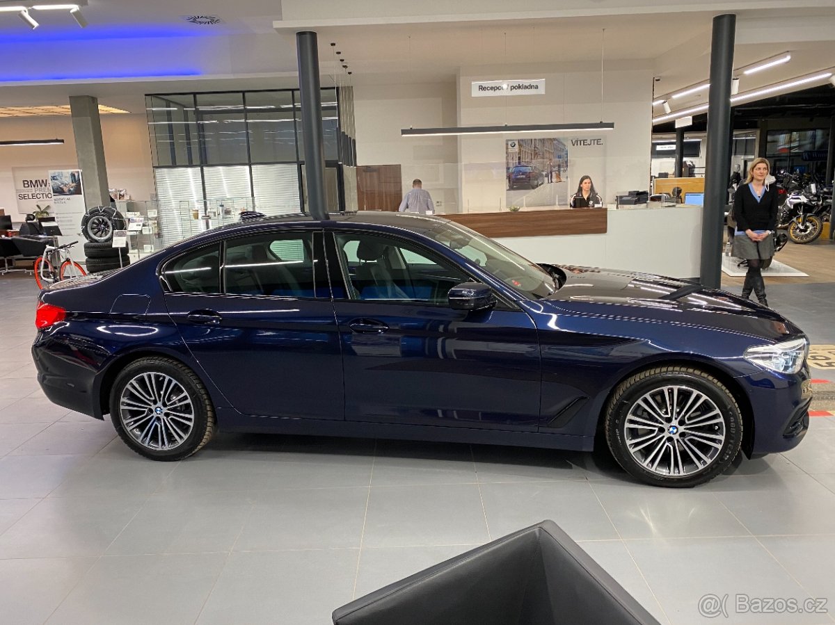 BMW 530e s tažným na 1500kg - nový olej