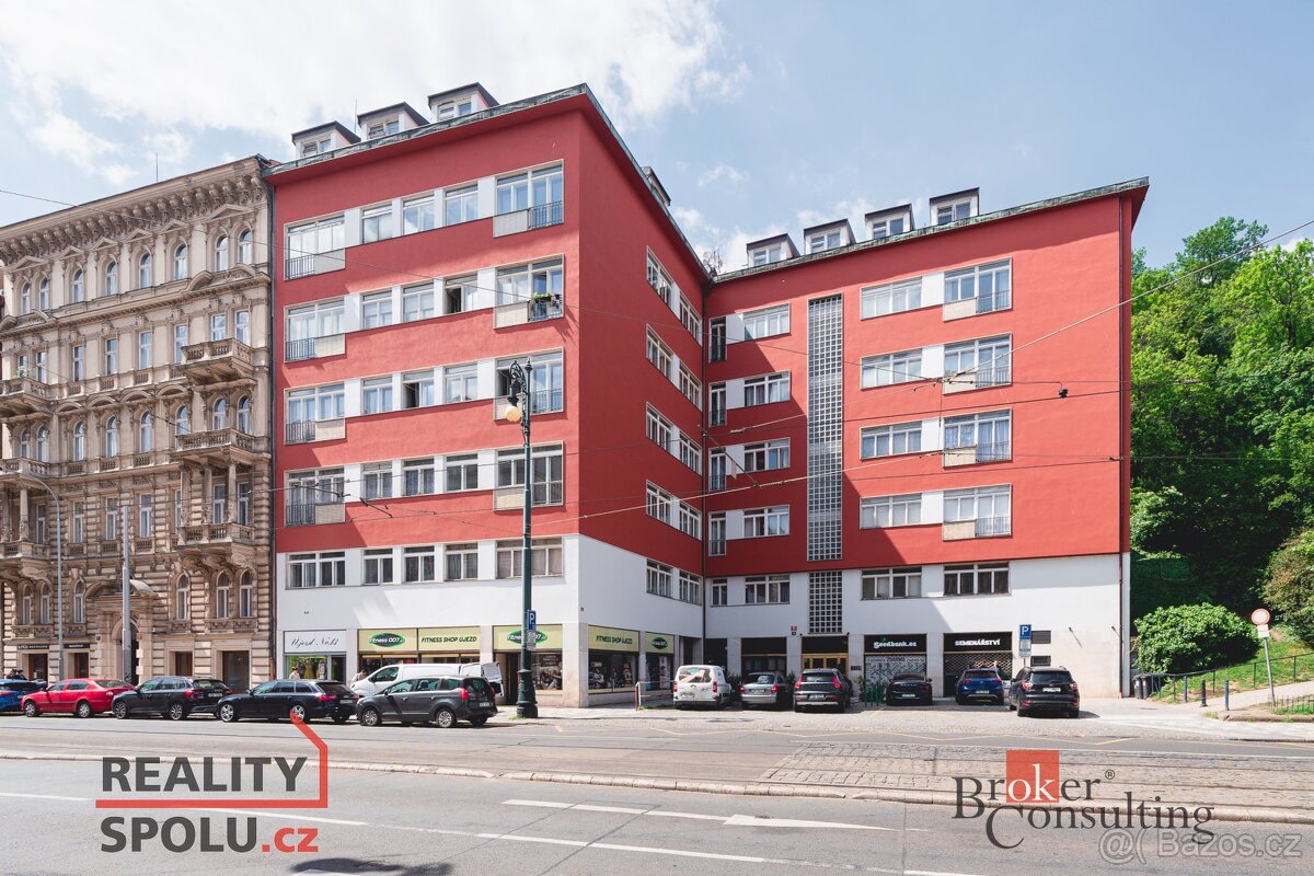 Prodej, byty/3+kk, 95 m2, Újezd 414/13, Smíchov, 15000 Praha