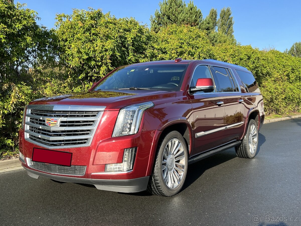 Cadillac Escalade 6.2 V8, ESV dlouhá verze, Platinum výbava