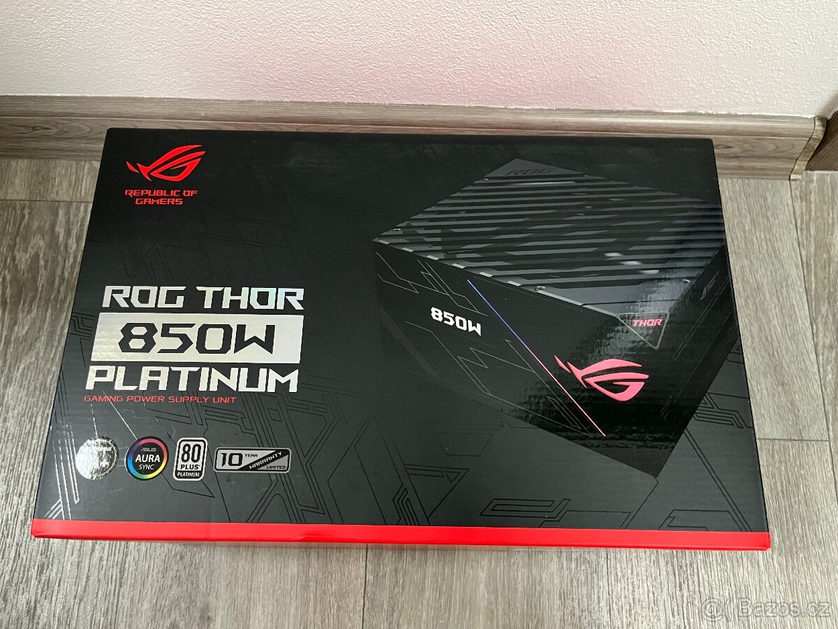 Zánovní zdroj Asus Rog Thor 850W