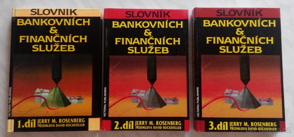 Slovník bankovních & finančních služeb všechny 3 díly