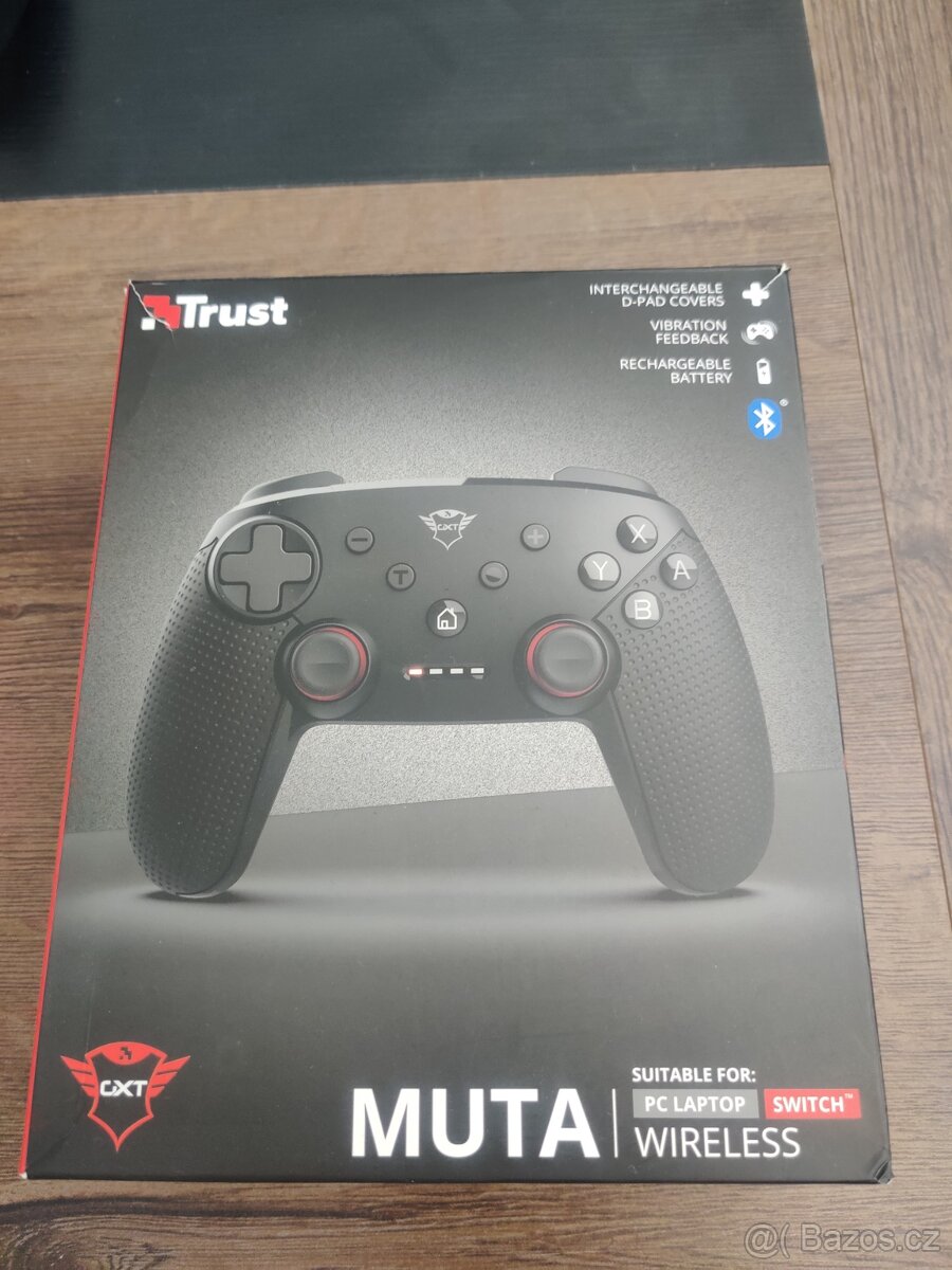 Bezdrátový ovladač Trust Muta 1230 PC/Switch