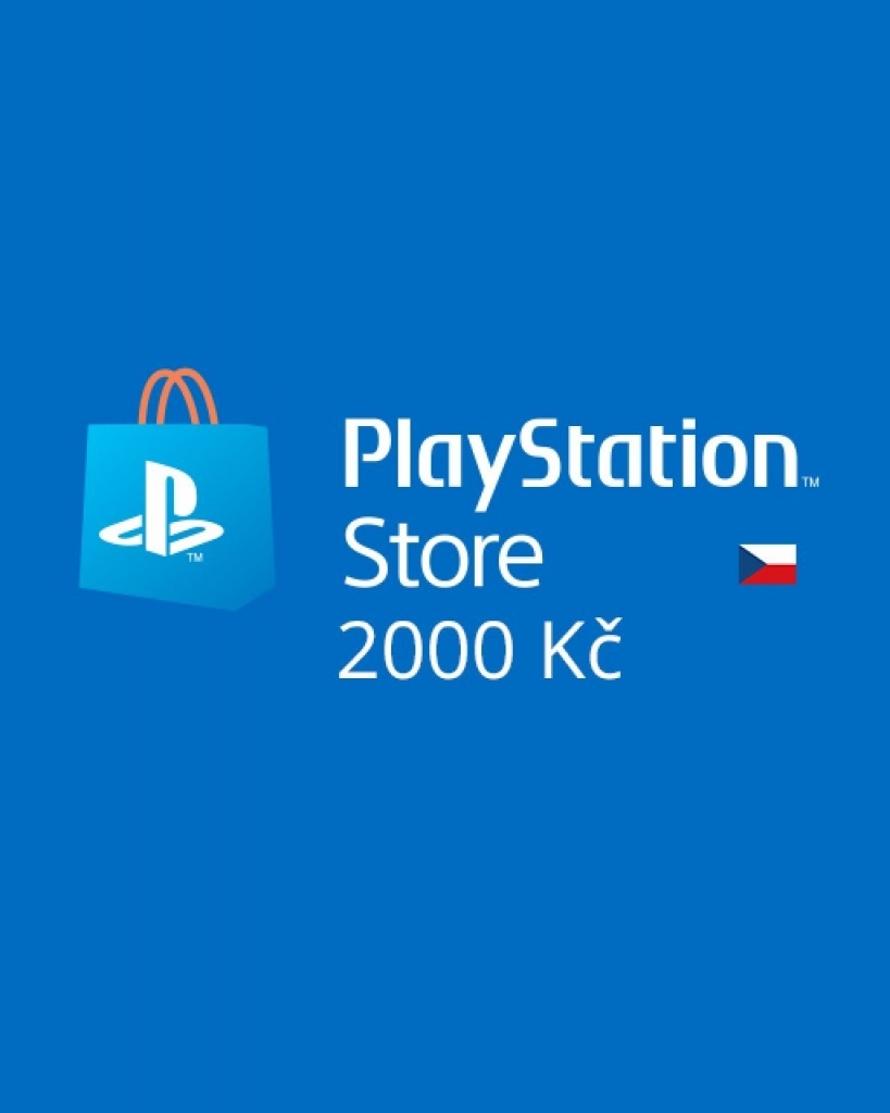 PlayStation Store Voucher v hodnotě 2000 Kč