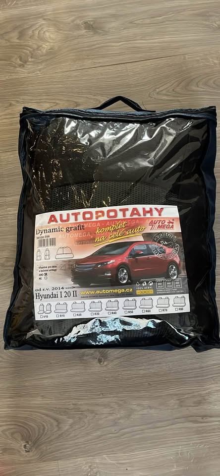 Autopotahy Hyundai I20 II Dynamic Grafit