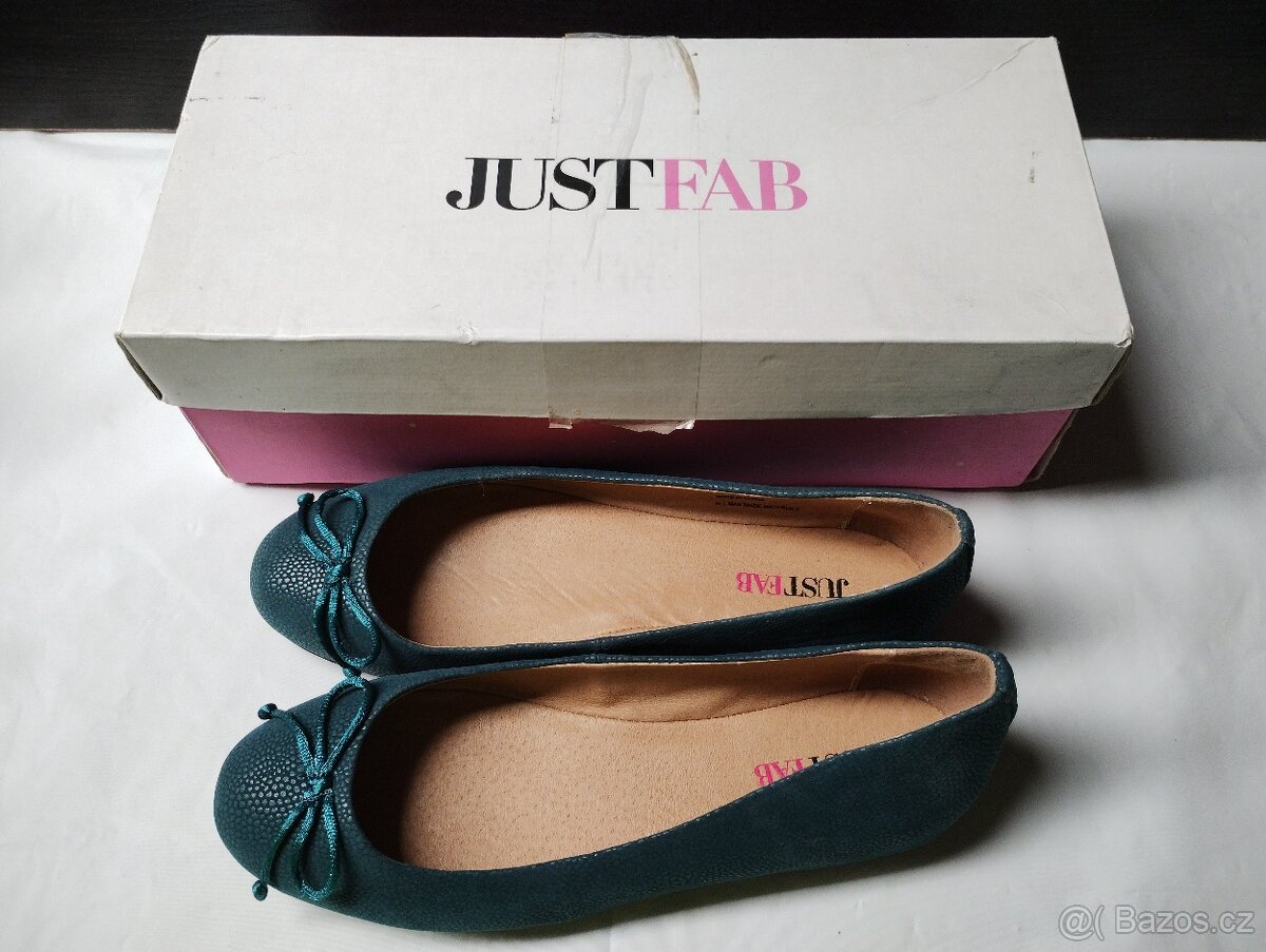 Baleríny JUSTFAB vel. 36,5 Nove