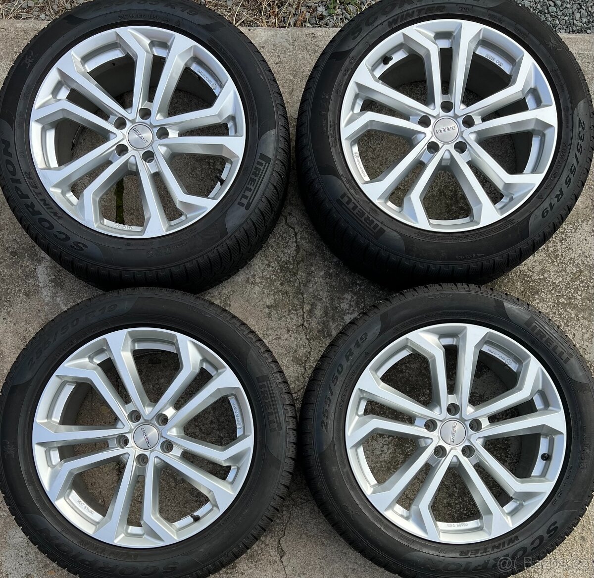 Zimní kola Škoda Enyaq 255/50 R19 a 235/55 R19 Pirelli 2022