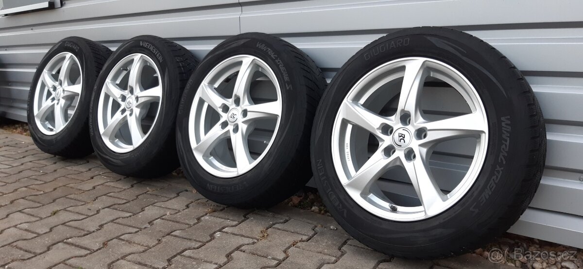 Alu kola 5x112 r17 zimní pneu vw audi škoda Scout