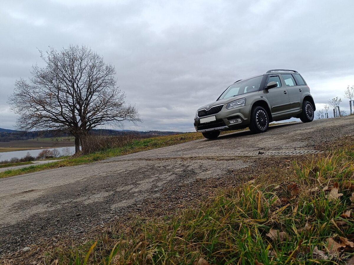 Škoda YETI(FACE)- 2016 - ZAKOUPENO ČR - 4x4 - TDI