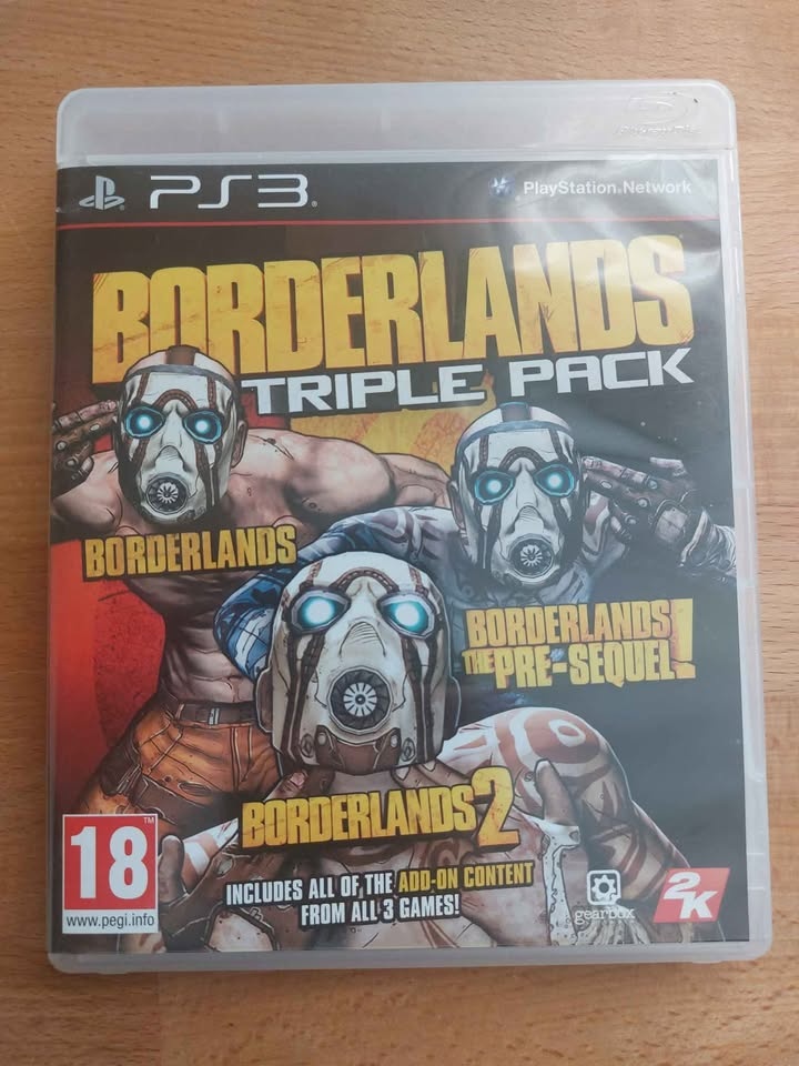 Borderlands Tripple pack na PS3 / Playstation 3