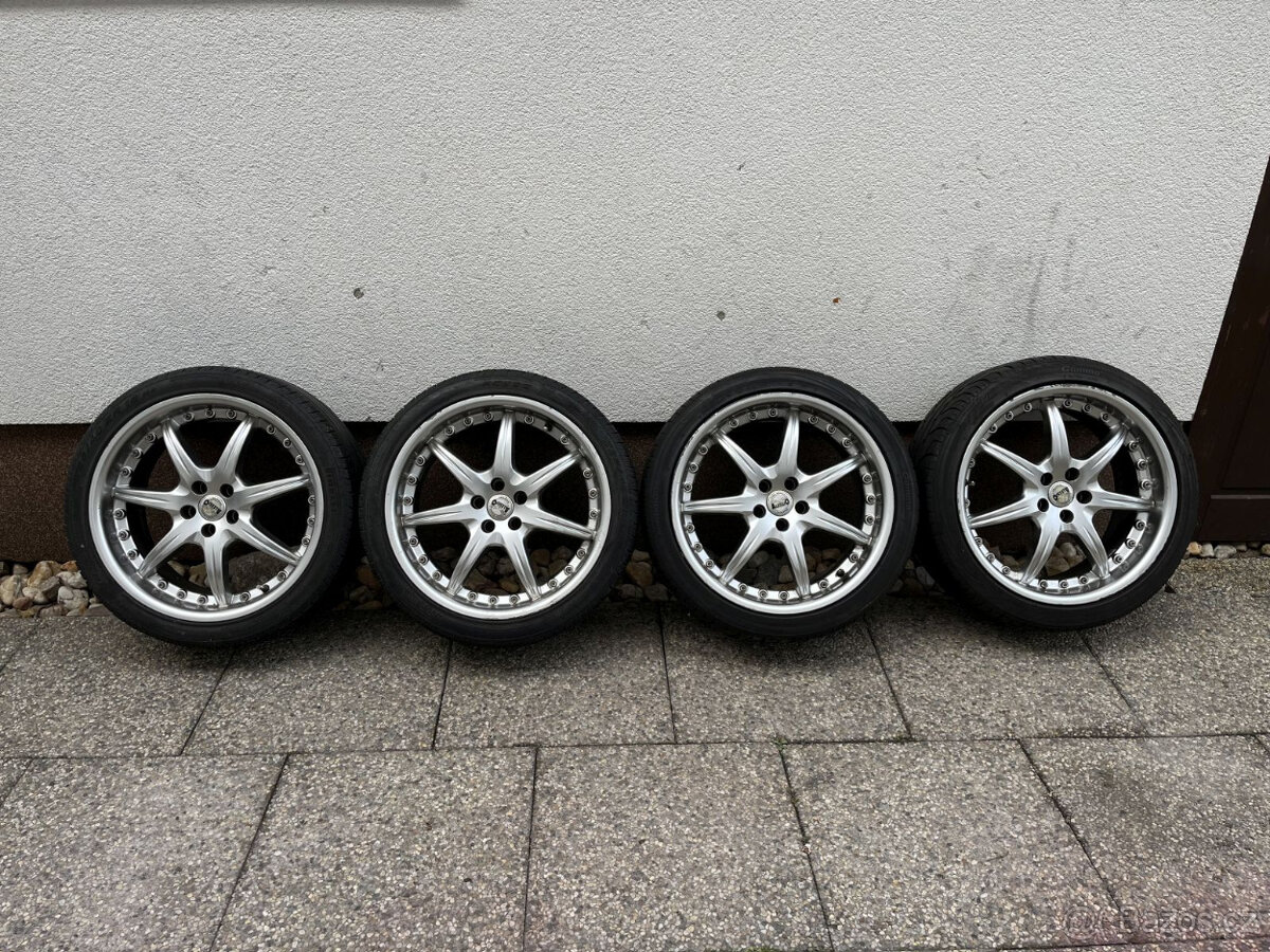 ALU 5x100, 18", + letní 225/40/R18, Škoda, VW, Audi, Seat