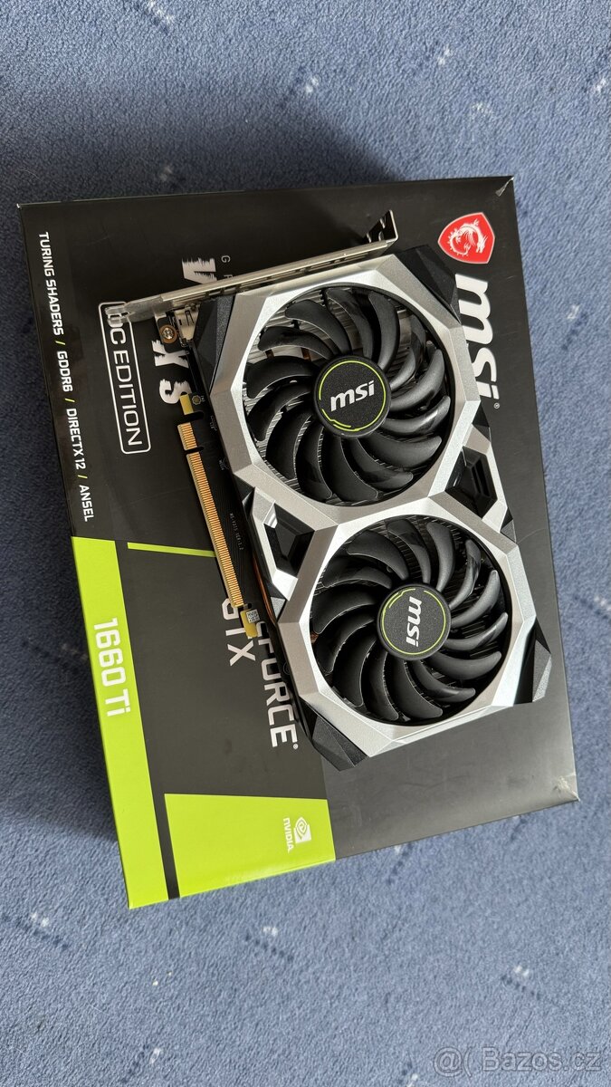 MSI GEFORCE GTX 1660 Ti