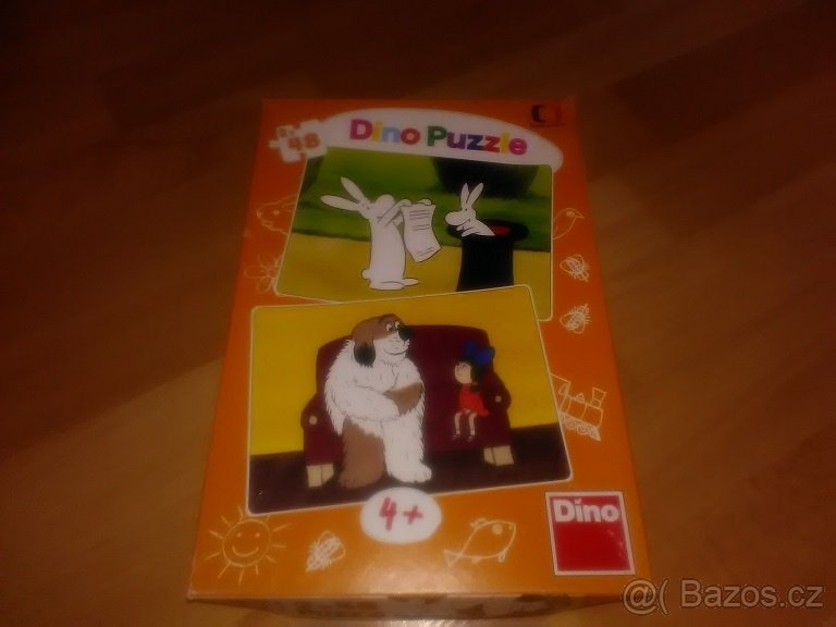 Puzzle Bob a Bobek, Maxipes Fík 2x48 dílků