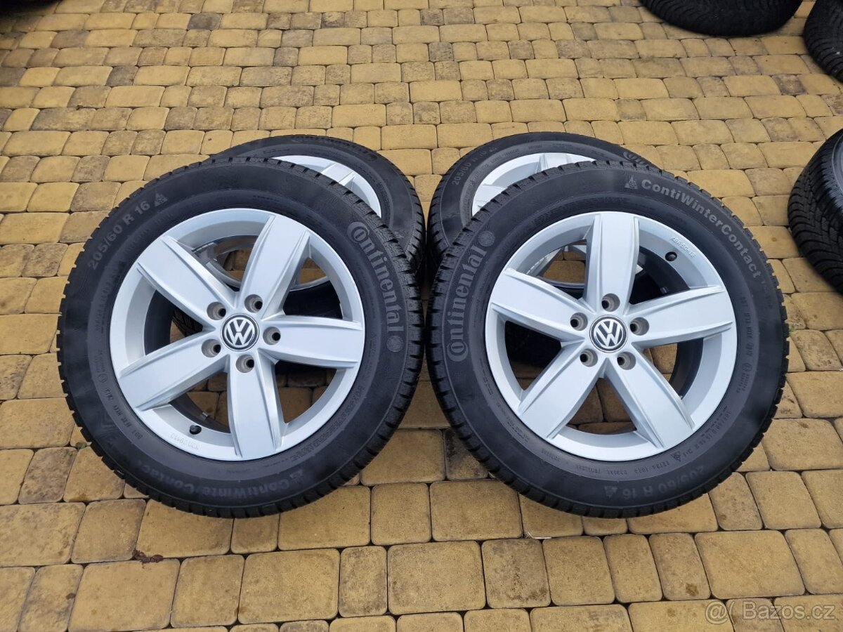 Alu kola zimní sada 5x112 16" Volkswagen Touran