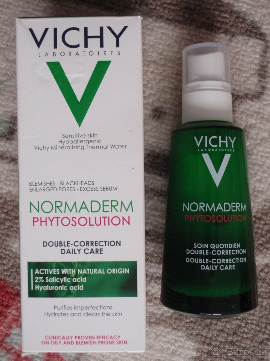 Vichy Normaderm Phytosolution akné a mastná pleť.