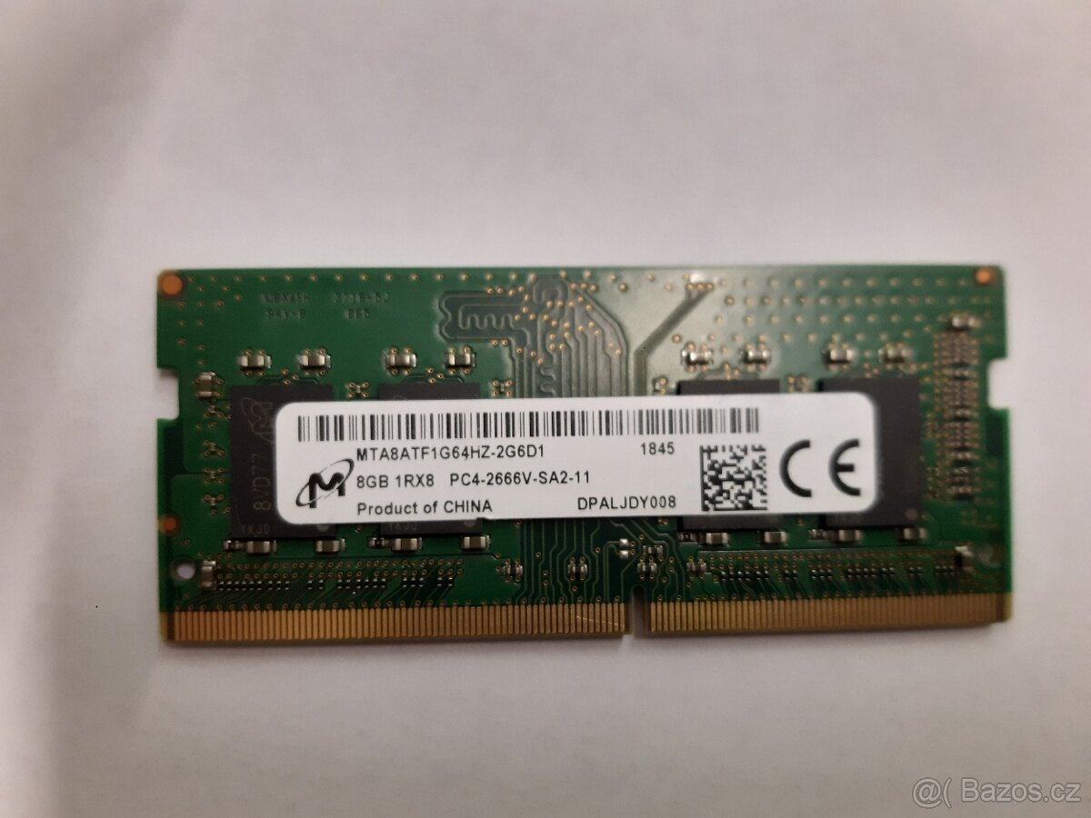 RAM DDR4 SODIMM 8GB Micron