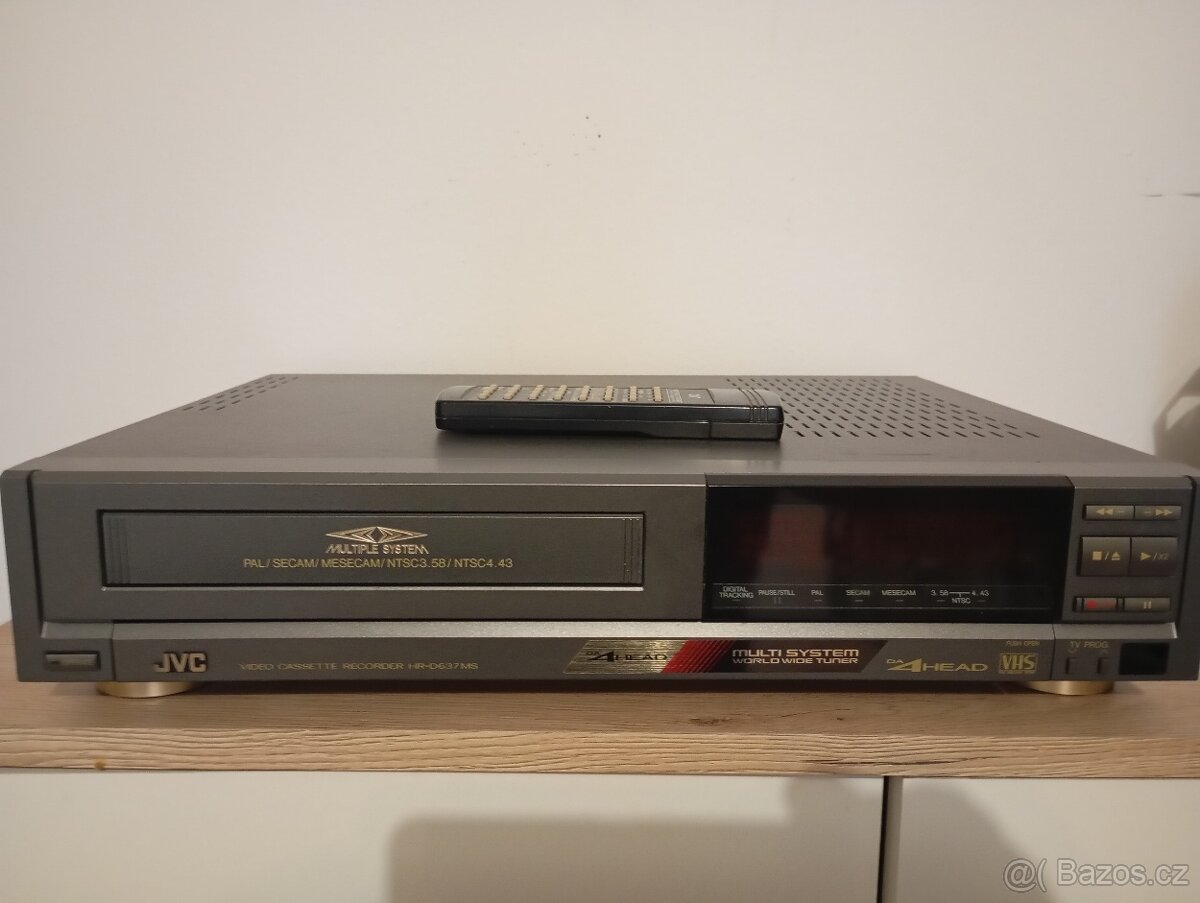 Prodám videorekordér  JVC HR-D637 MS