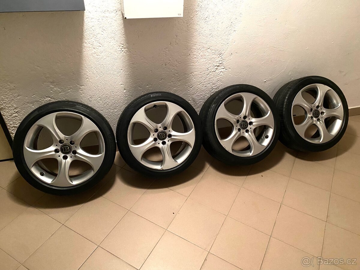 Kola Mercedes Brabus ALU 5x112 s pneu 245 40 R18