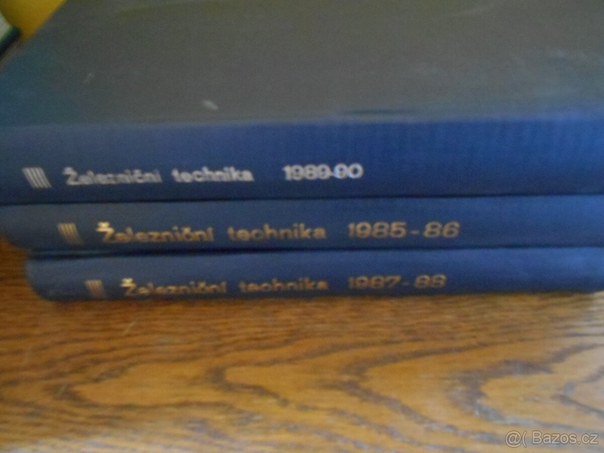 ŽELEZNIČNÍ TECHNIKA 1985 - 1990 SVÁZANÁ