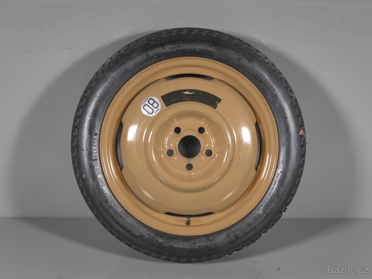 DOJEZDOVÉ KOLO VOLKSWAGEN T135/70 R16, ROZTEČ 5x100