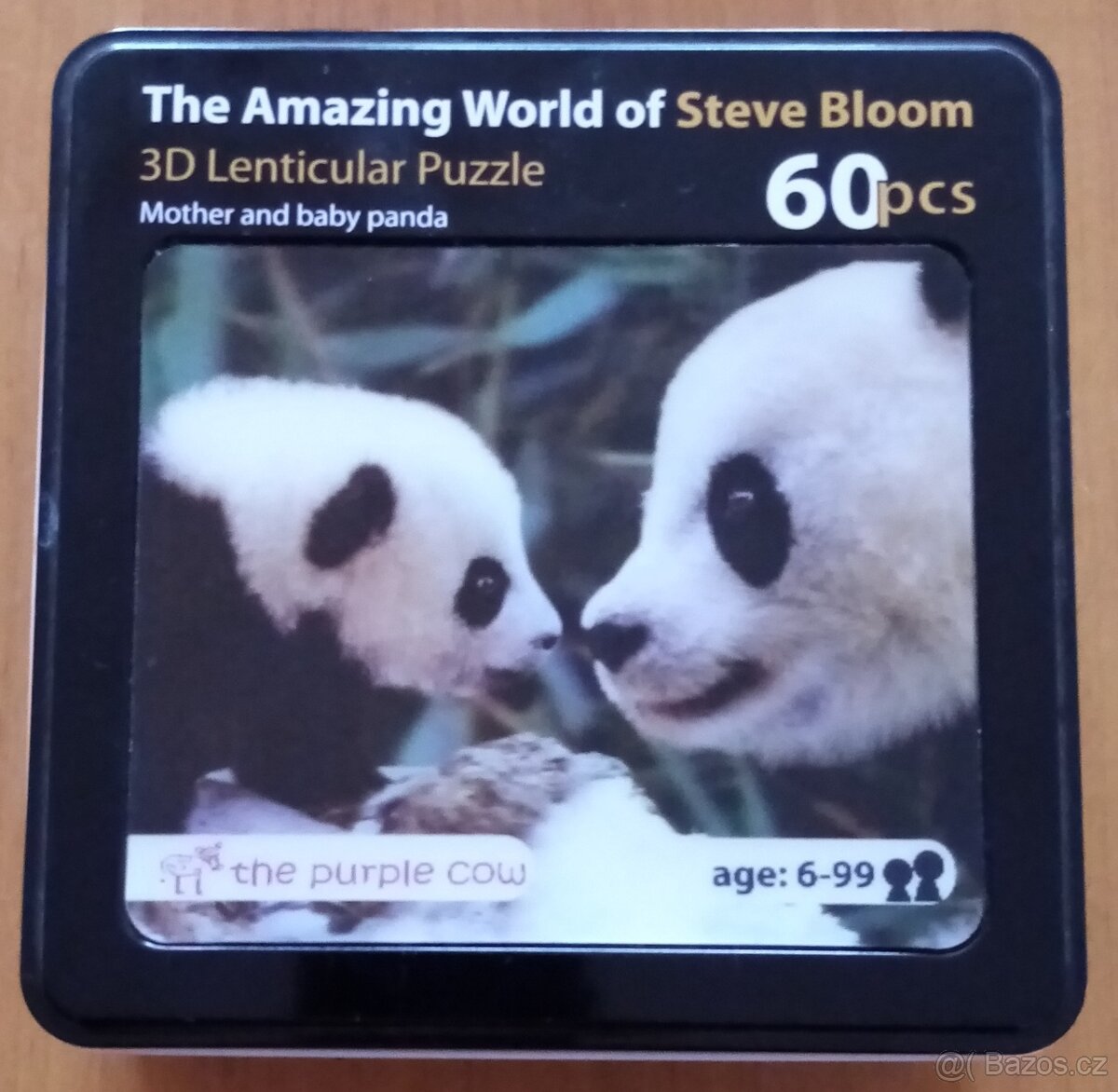 3D Puzzle 60 dílů (Pandy)