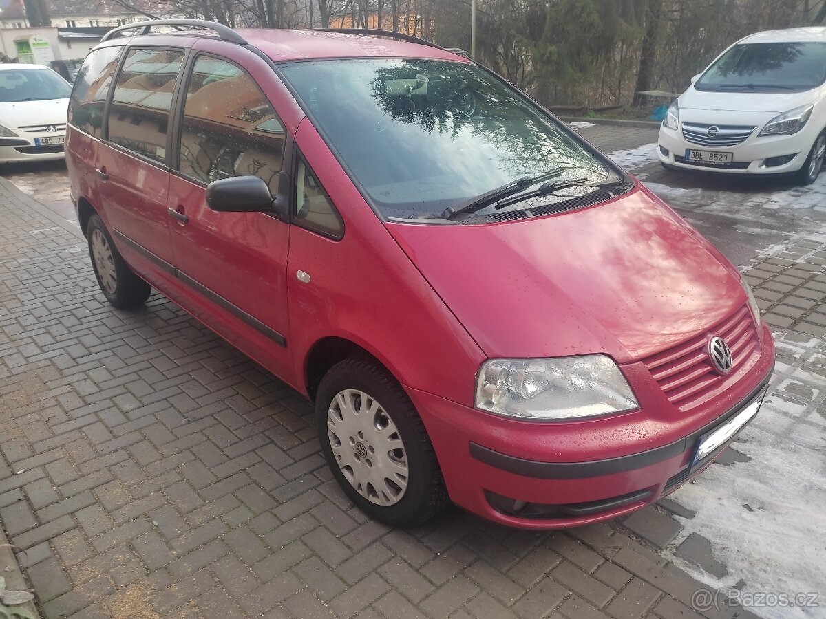 Volkswagen Sharan 1,9 TDI 85kW ve Volkswagenu úprava na 100