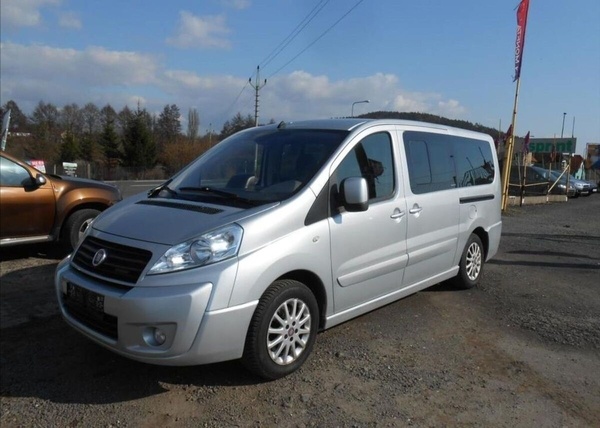 Fiat Scudo 2,0 2.0 120 kW Historie 8 Míst nafta manuál