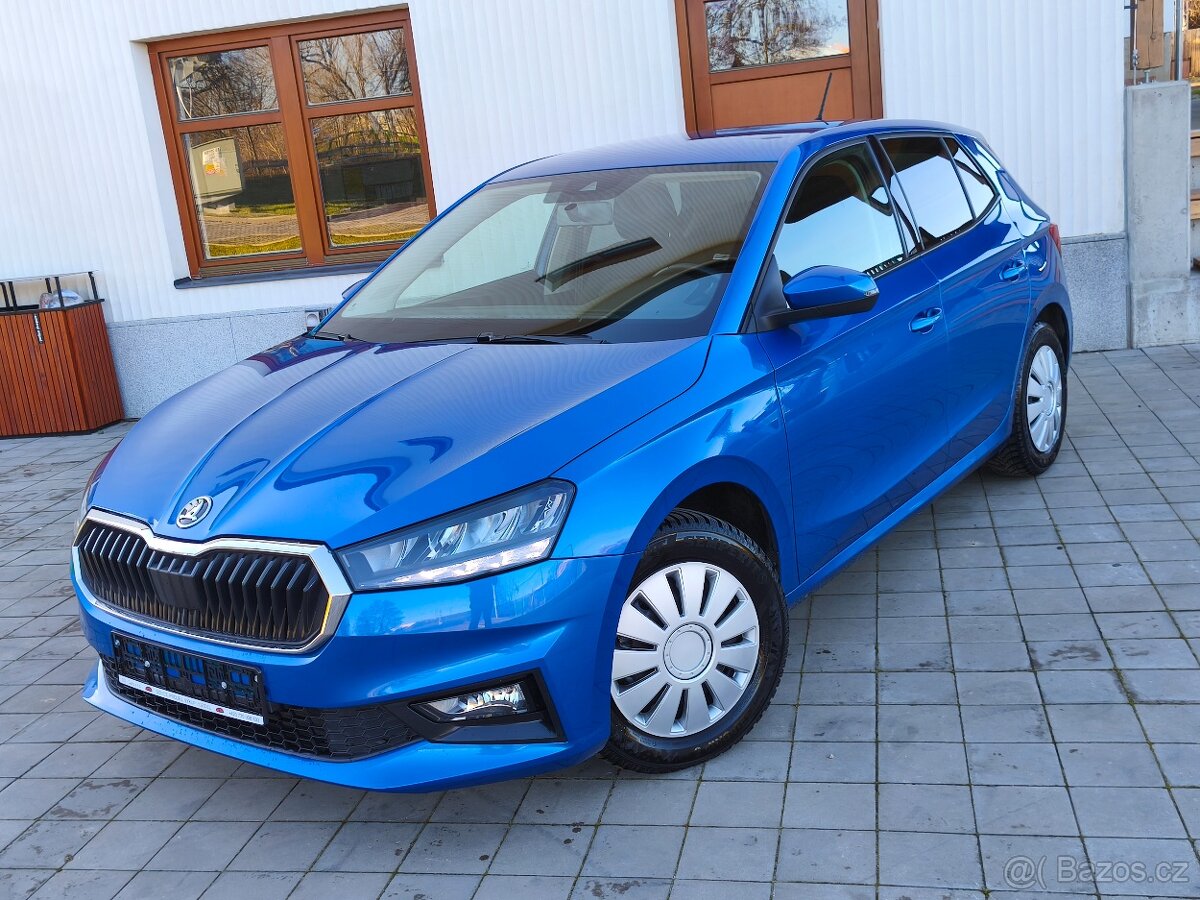 Škoda Fabia IV 1.0MPi,r.2022,STYLE,Výhřevy,LaneAsist,2xkola