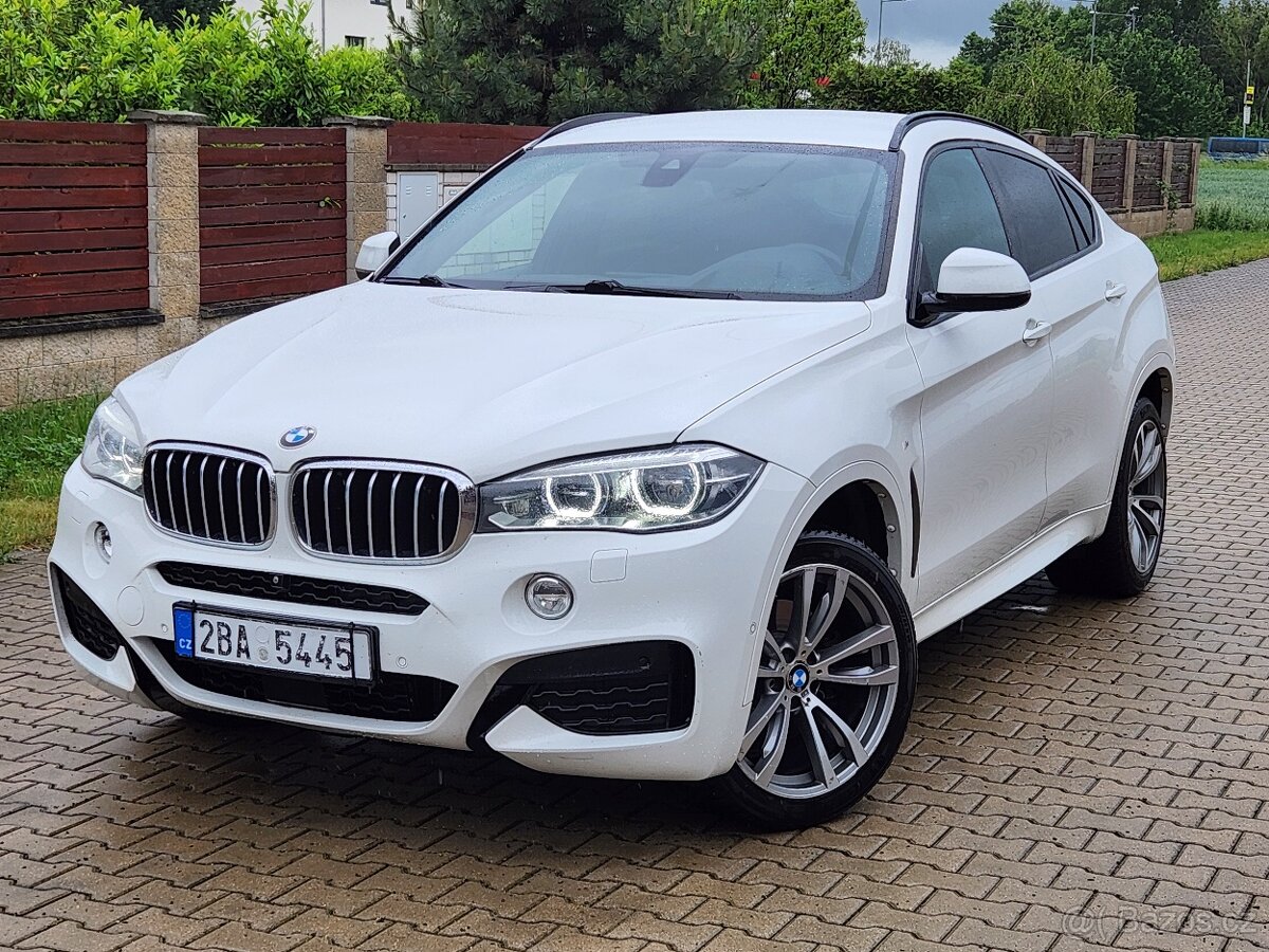 BMW X6 40d xDrive 230kW 2018 M-paket ČR 1maj nové rozvody