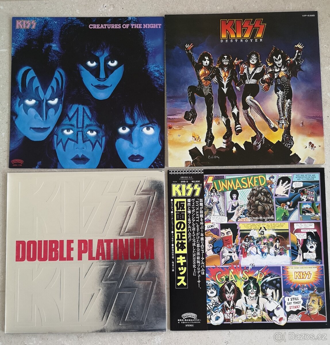 LP desky - KISS   původní JAPAN press