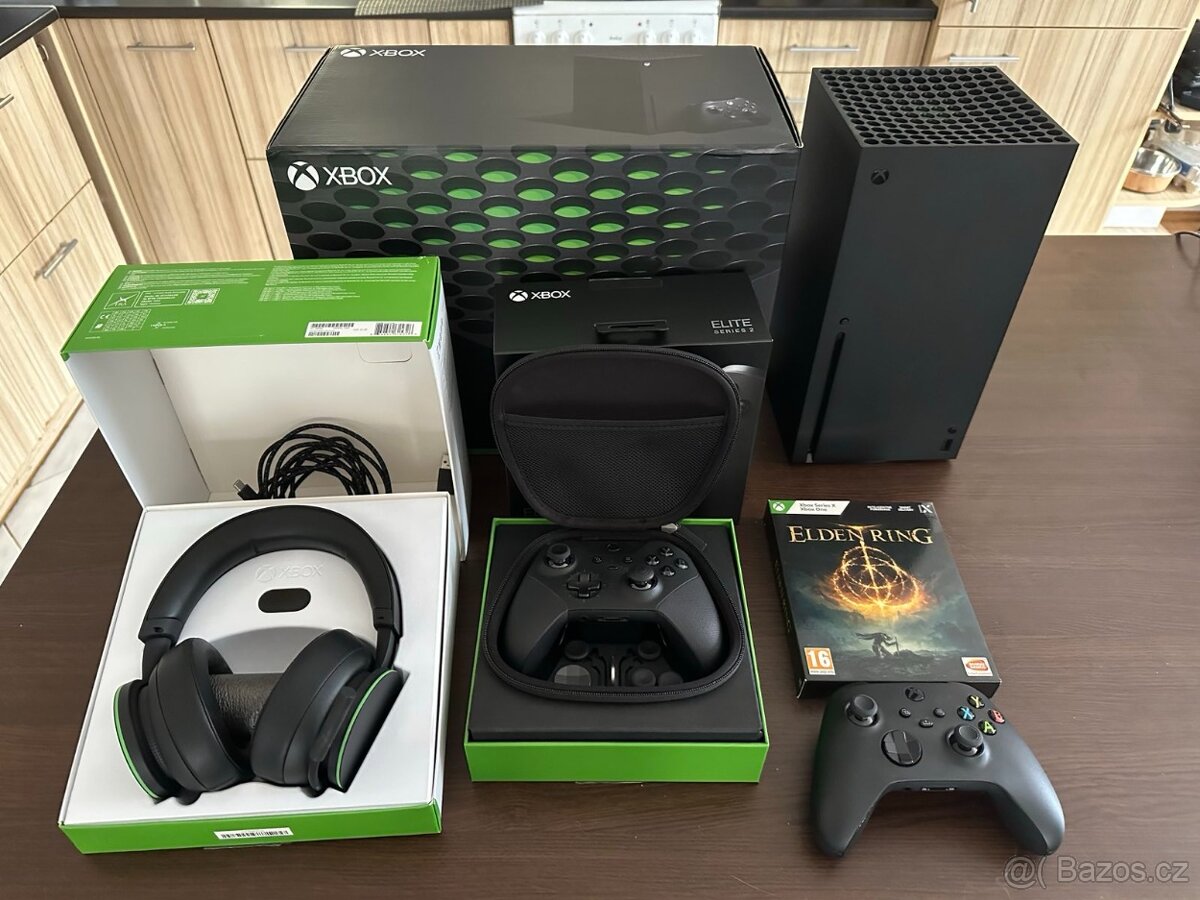 Xbox Series X + Elite 2 + příslušenství