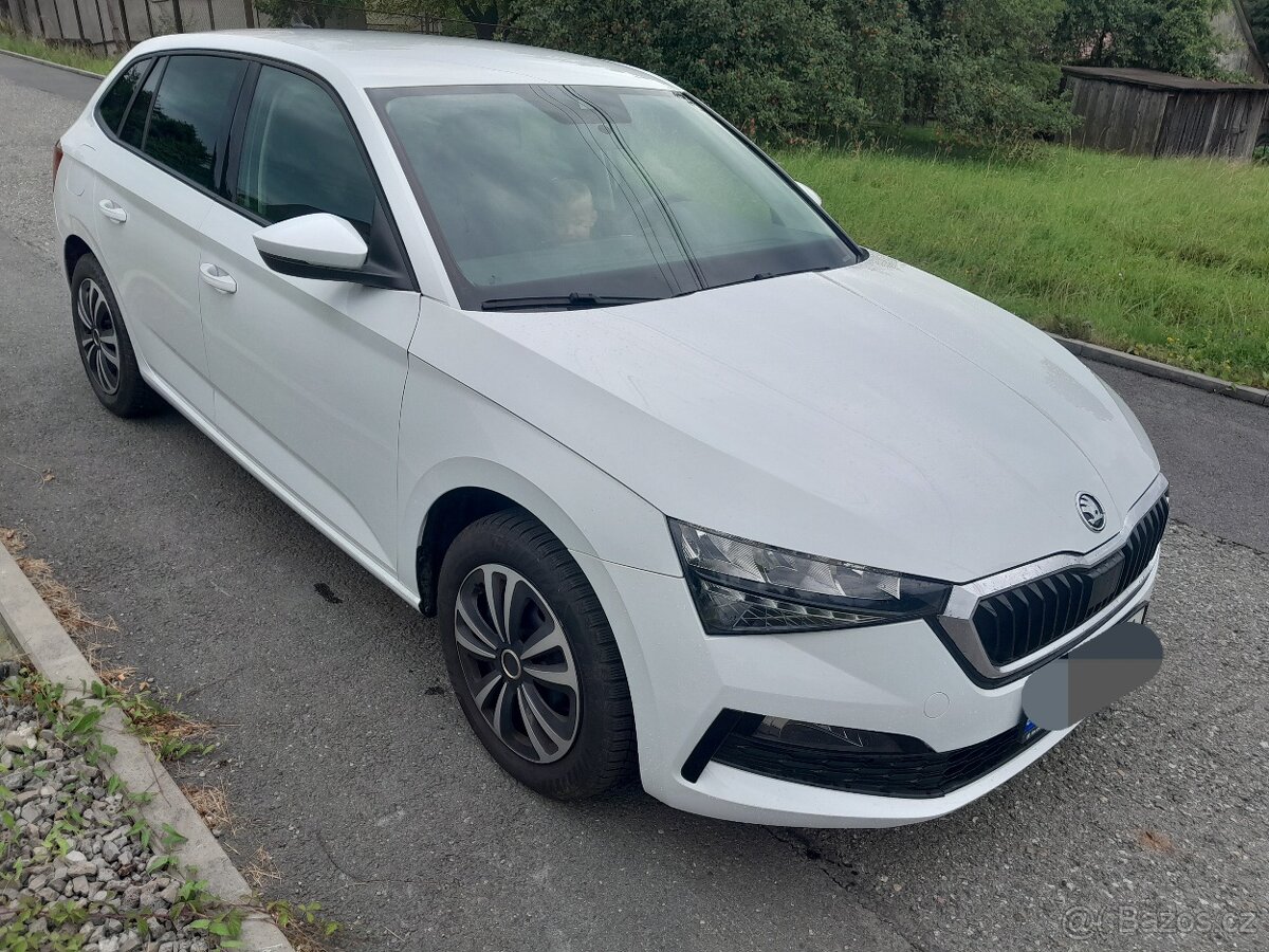 Škoda Scala 1.5tsi,110kW, naj.42tkm, ČR, 2020