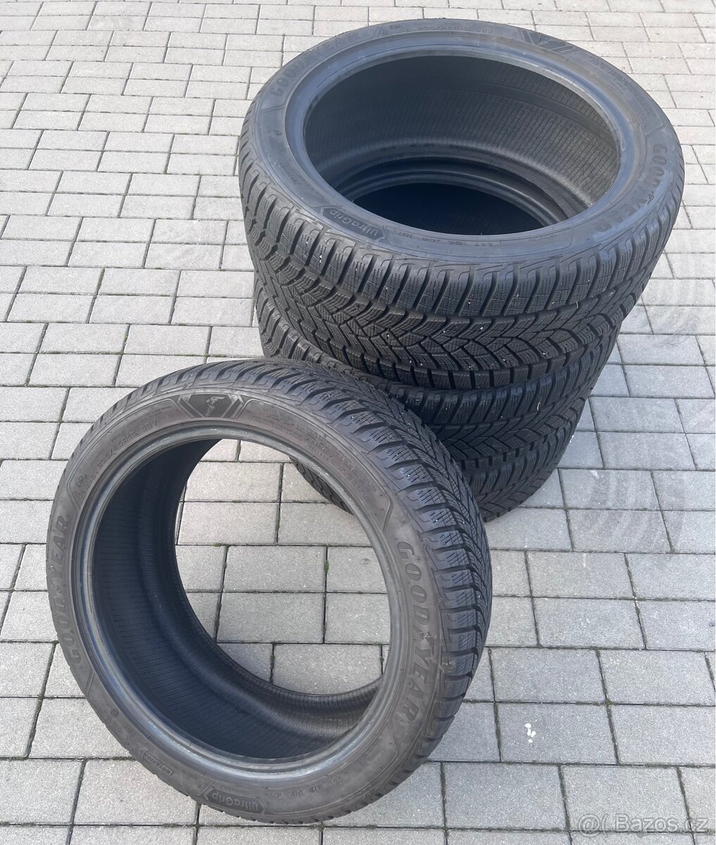 235/45 R18 - 4x zimní Good Year 7-9mm