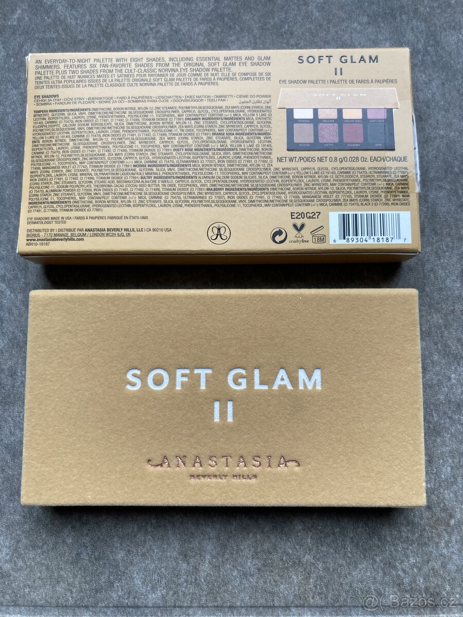 Paletka očních stínů Anastasia Beverly Hills Soft Glam II