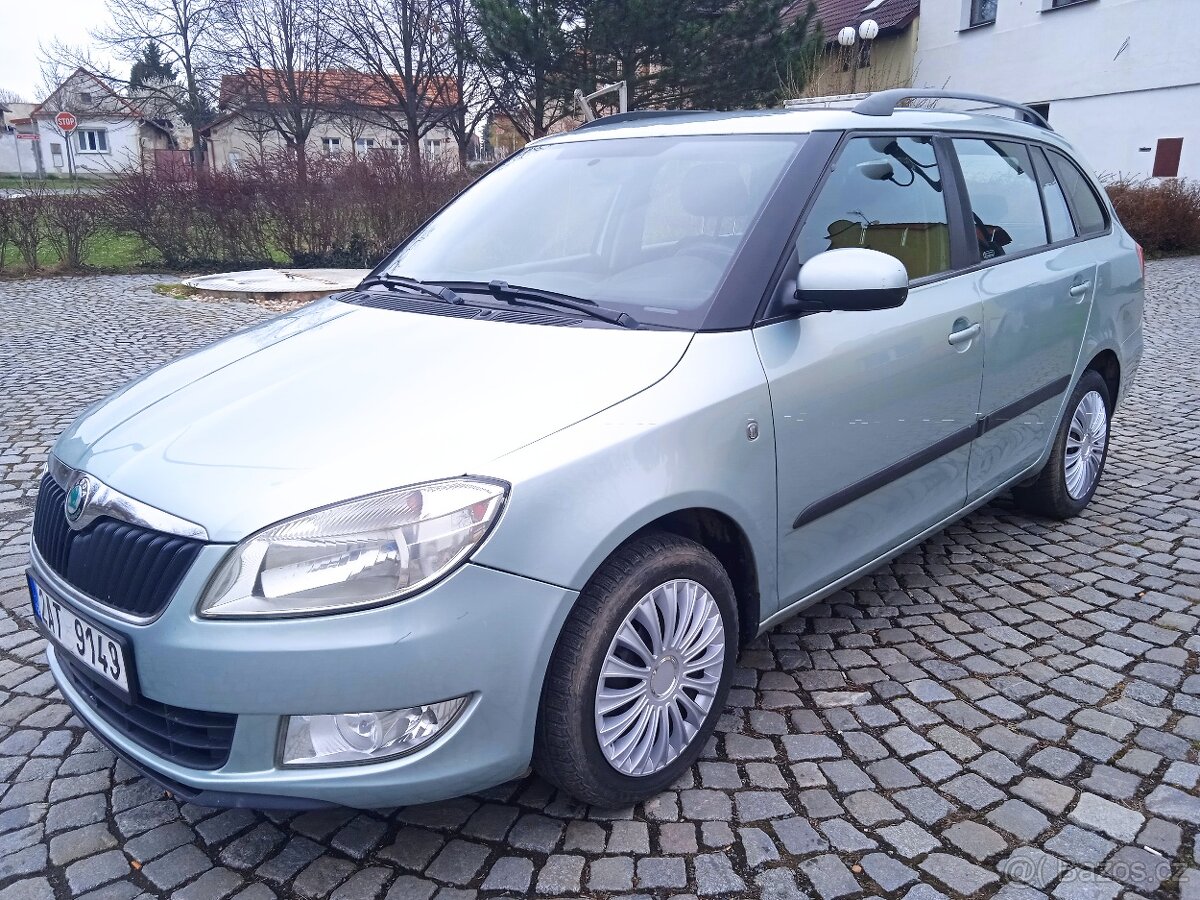 ŠKODA FABIA II KOMBI 1,6TDi55kw,rv2012,ČR,SERVISKA