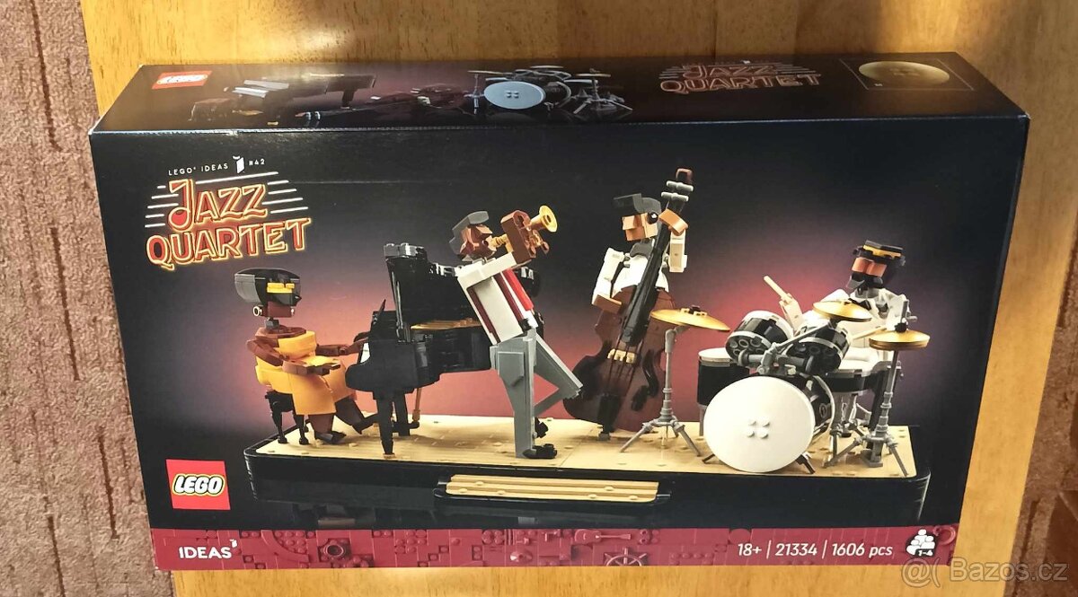 LEGO 21334 Jazzové kvarteto, krásný dárek pro muzikanta :-)