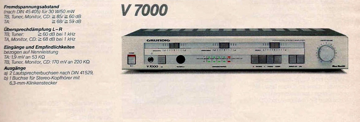 Grundig V 7000