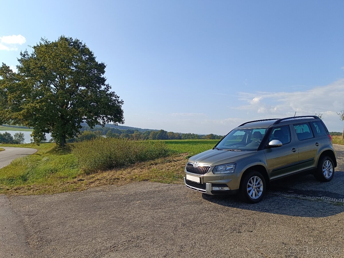 Škoda YETI(OUTDOOR)- 2015 - 4X4 - 110KW - KUP ČR