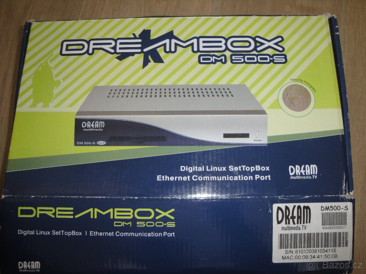 Dream box DM 500-S, satelit, PC, internet