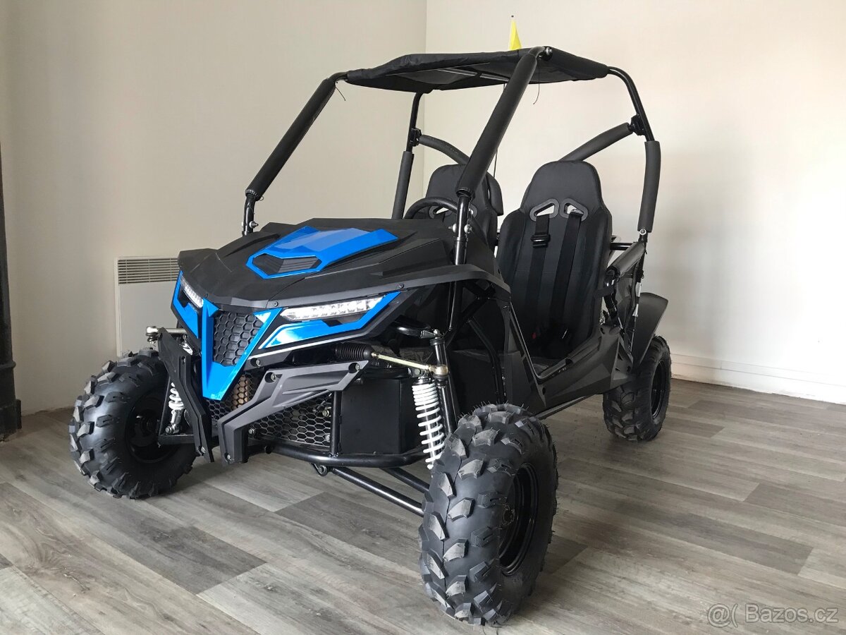 Dětská buggy, Leramotors Predator 208, červená, modrá