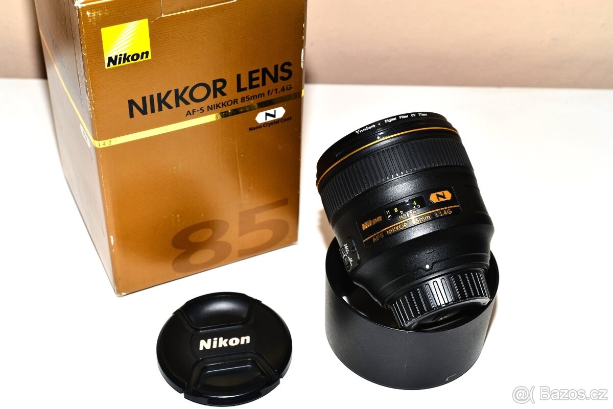 Nikon AF-S 85mm f/1,4 G FX NANO Nikkor