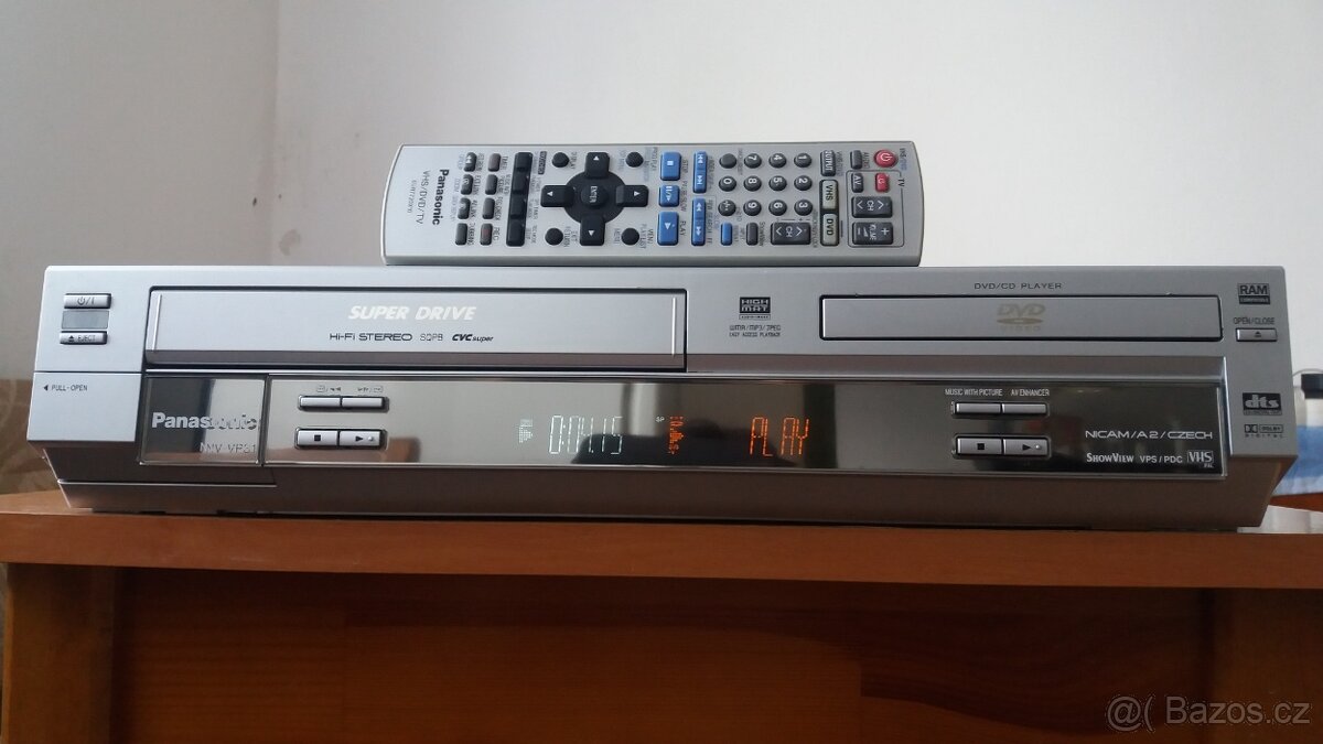 COMBO PANASONIC DVD/VHS NV-VP 31 EP-S